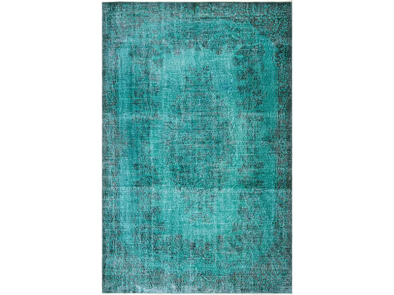 Tapis de laine 185x290 turquoise Ultra Vintage