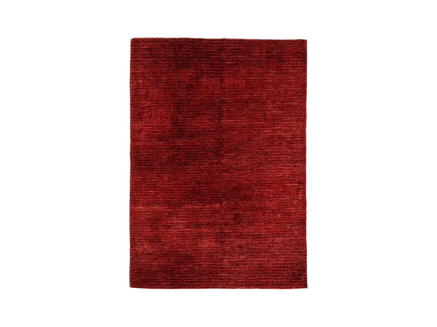 Tapis de laine 168x244 rouge Juma