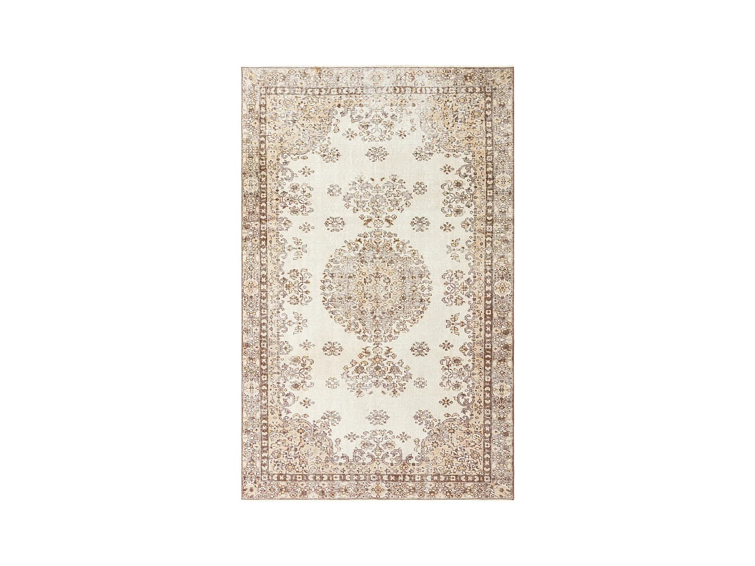 Tapis de laine 160x264 beige Ultra Vintage
