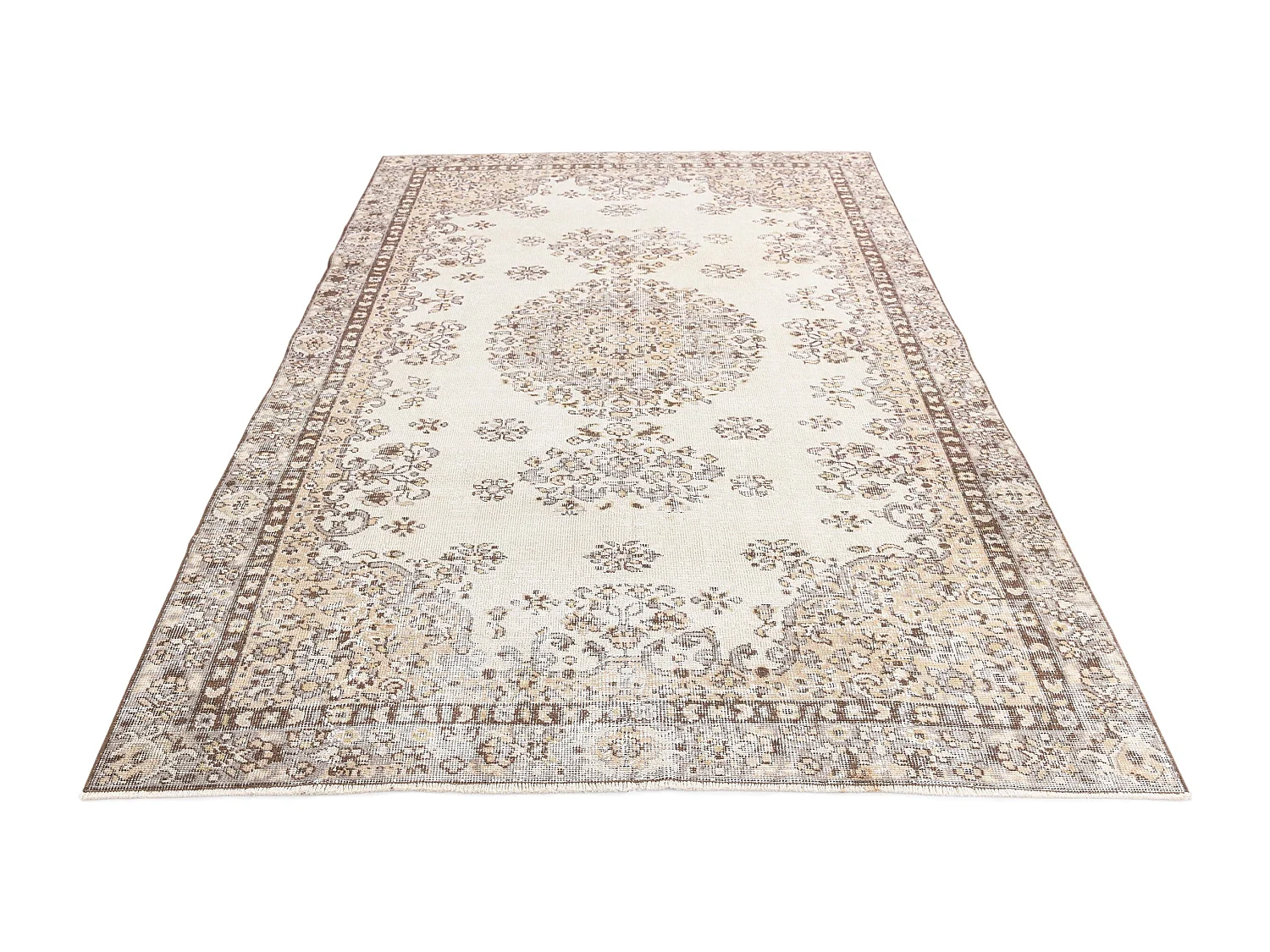 Tapis de laine 160x264 beige Ultra Vintage
