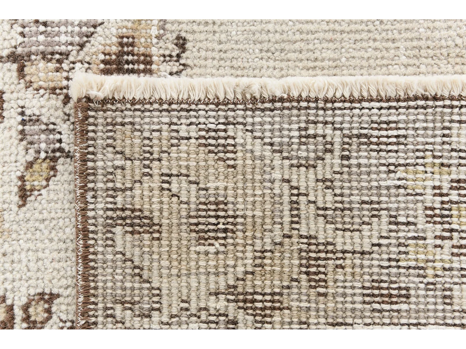 Tapis de laine 160x264 beige Ultra Vintage