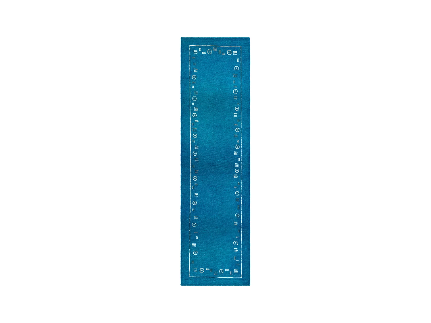 Loper-Woltapijt 287x79 Blauw Darya