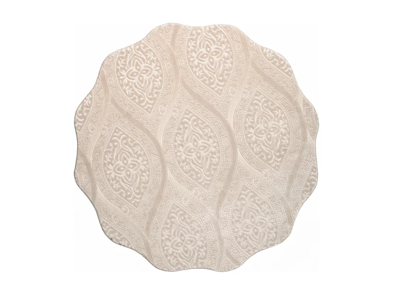 Teppich 120x120 Beige Royal Eden