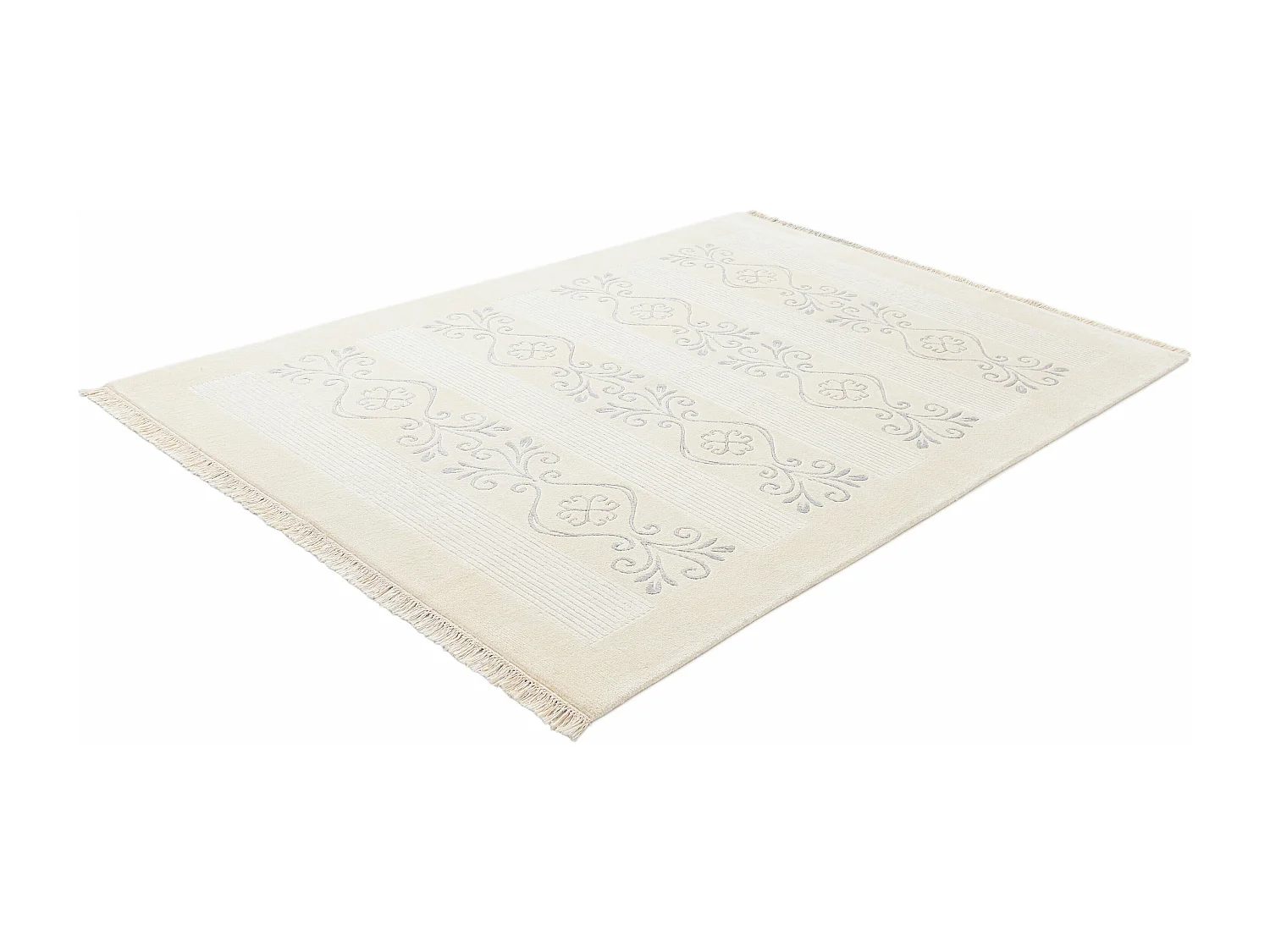 Tapis de laine 170x244 beige Darya