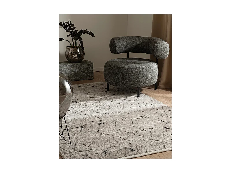 Teppich 275x365 Grau Davos Spice