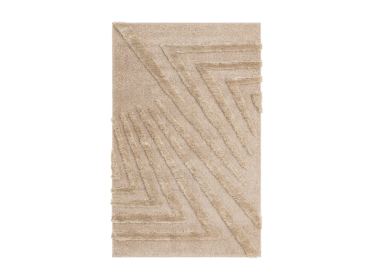 Hoogpolig tapijt 245x160 Bruin Thun Avis