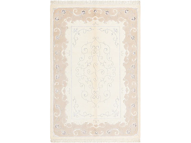 Wollteppich 122x183 Beige Darya