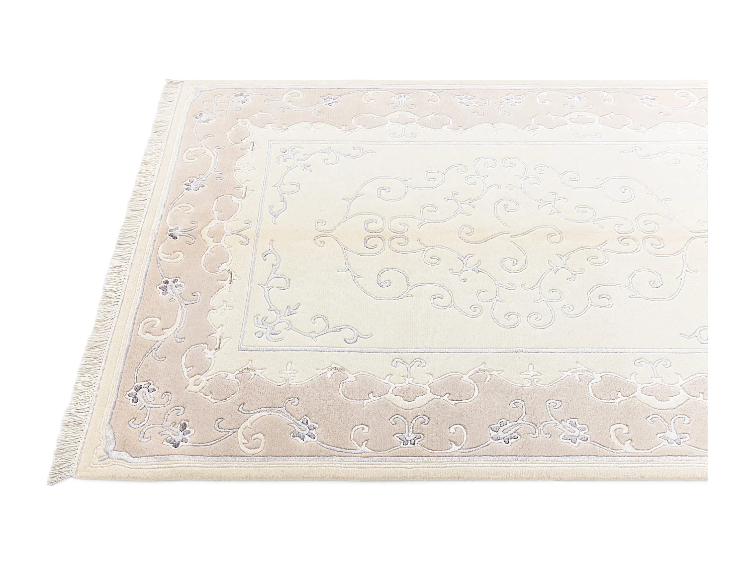 Wollteppich 122x183 Beige Darya