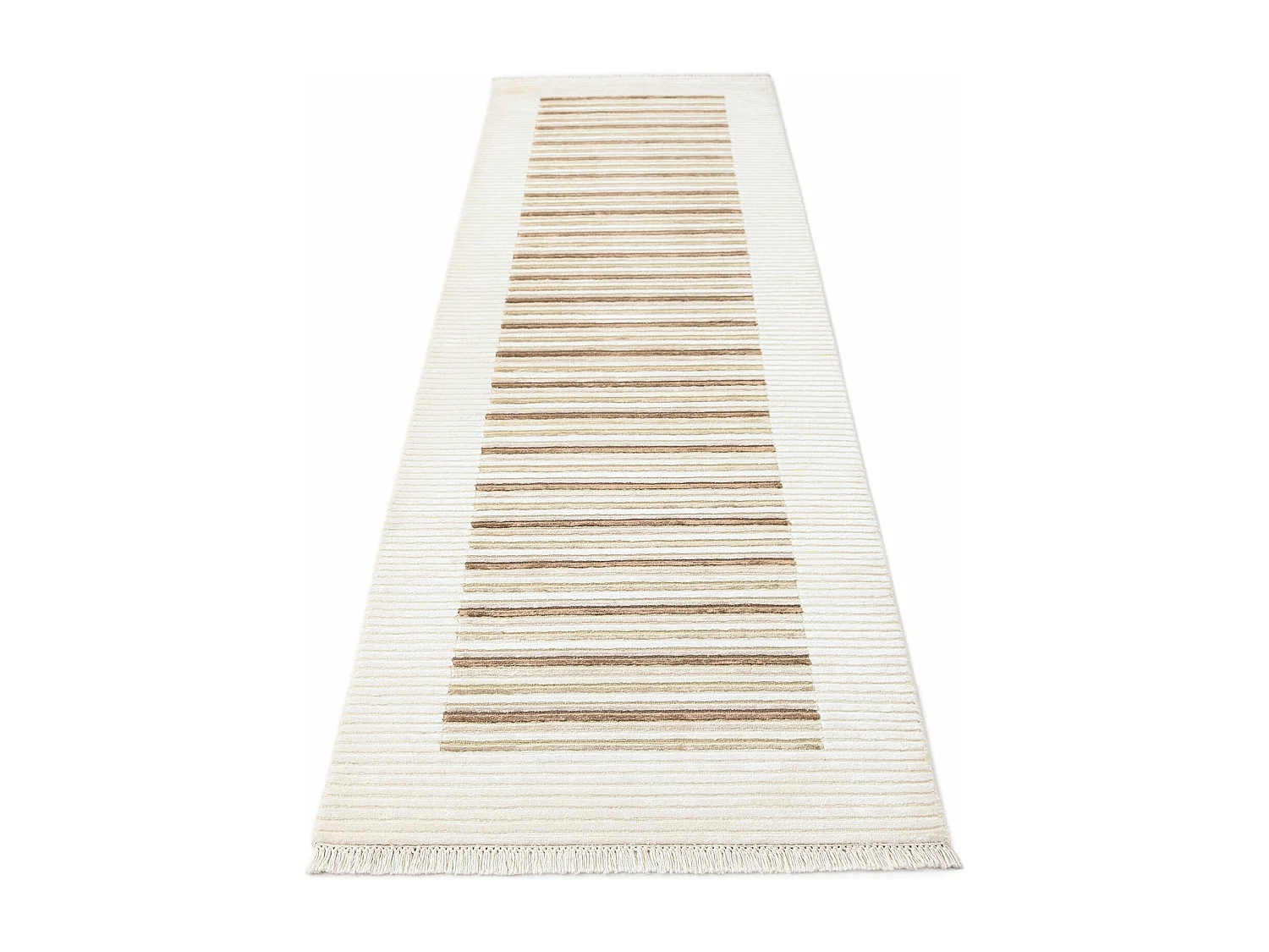 Tappeto per corridoio in lana 79x302 beige Darya