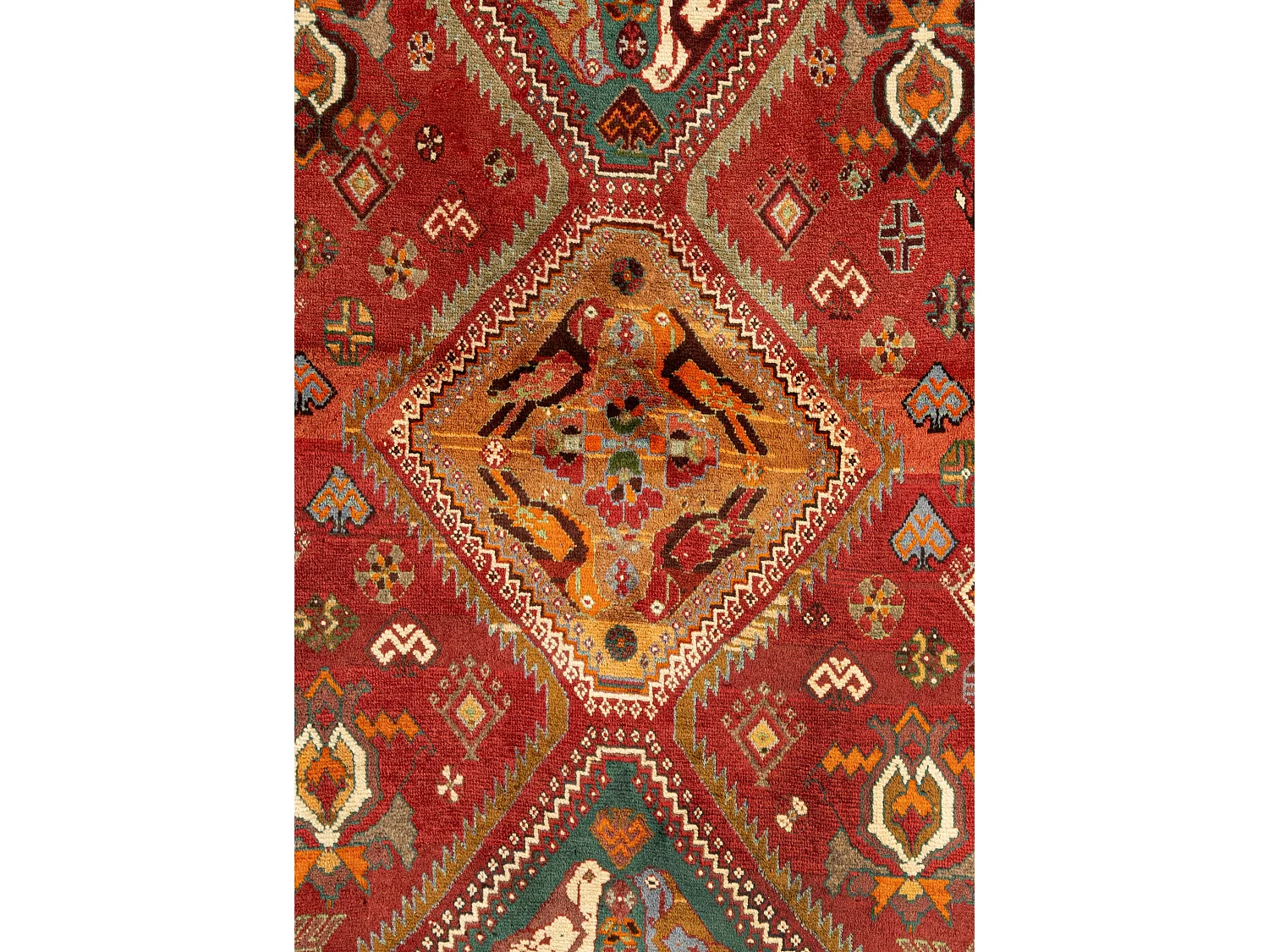 Wollteppich 172x282 Rot Ghashghai