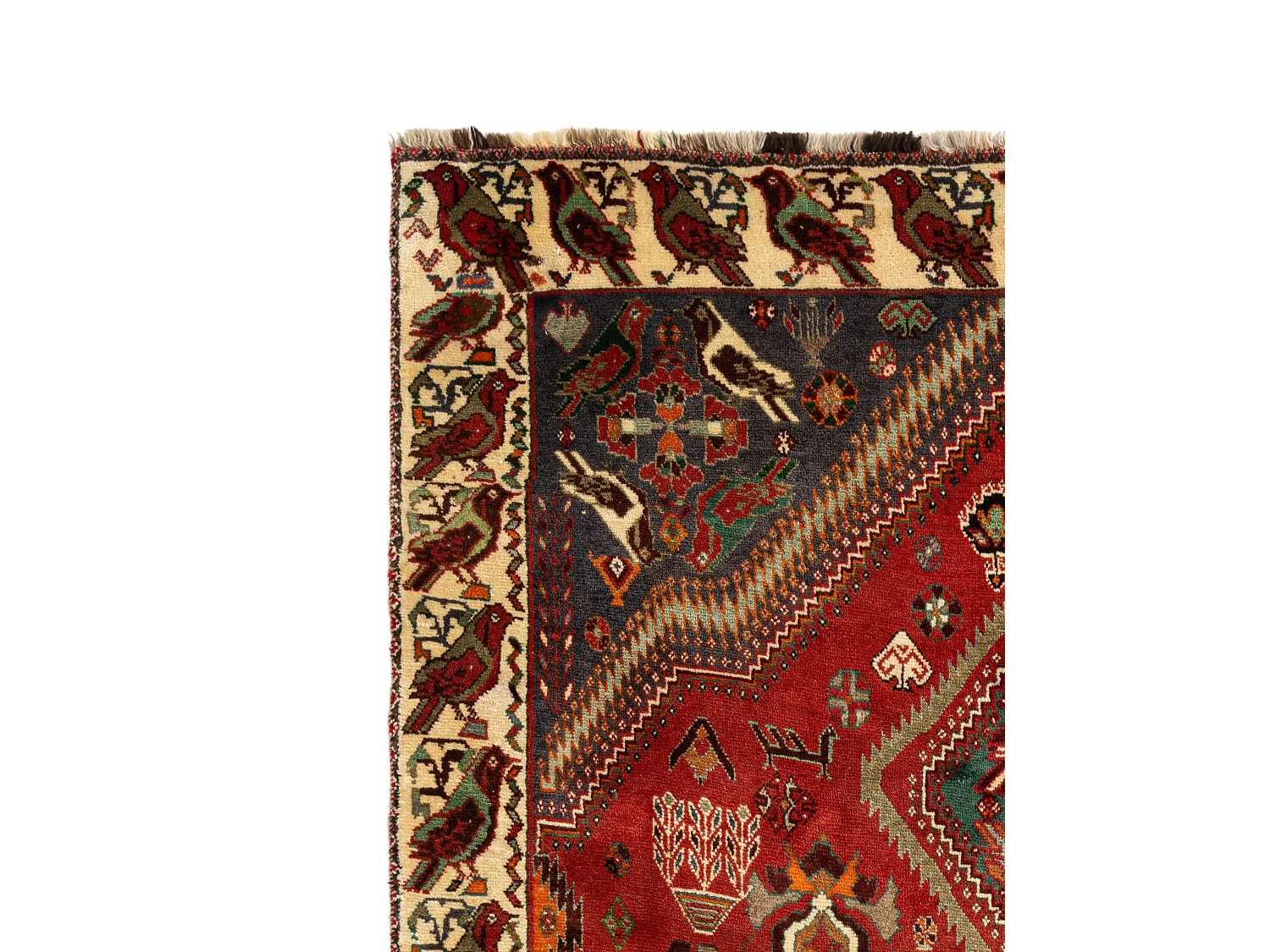 Tapis de laine 172x282 rouge Ghashghai