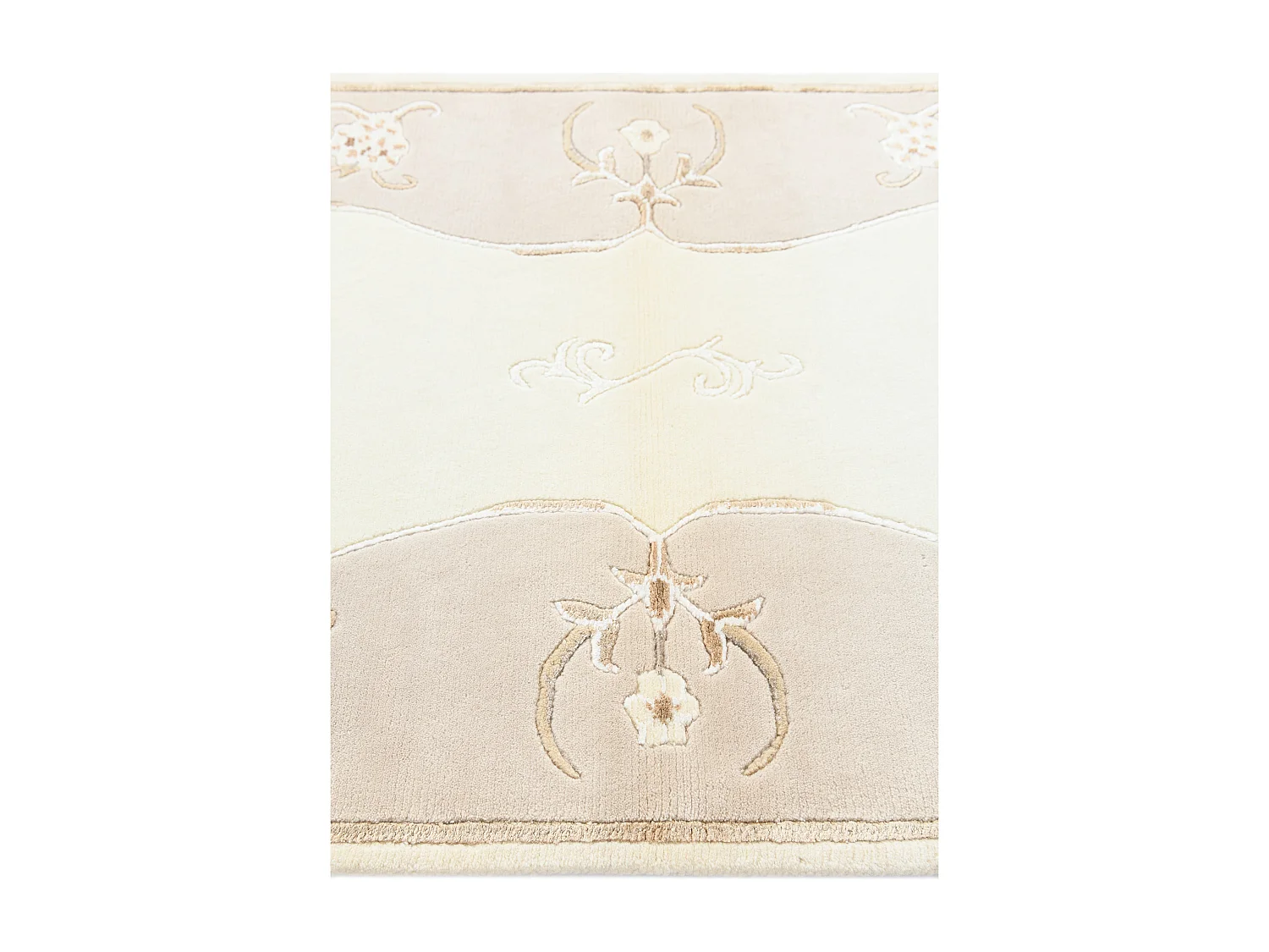 Tapis de laine 84x147 beige Darya