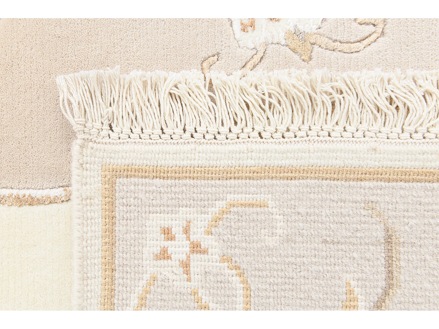 Tapis de laine 84x147 beige Darya