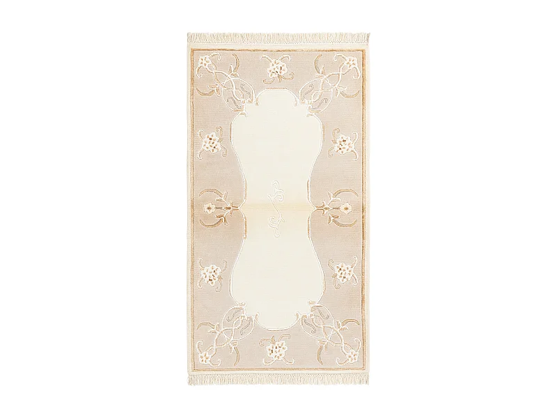 Tapis de laine 84x147 beige Darya