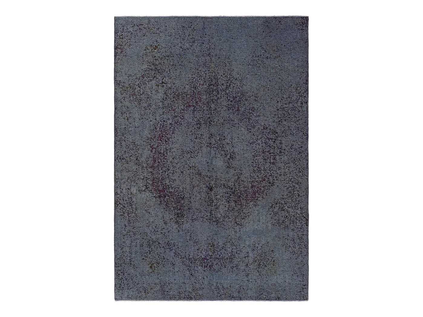 Tapis de laine 128x190 Bleu Vintage Royal