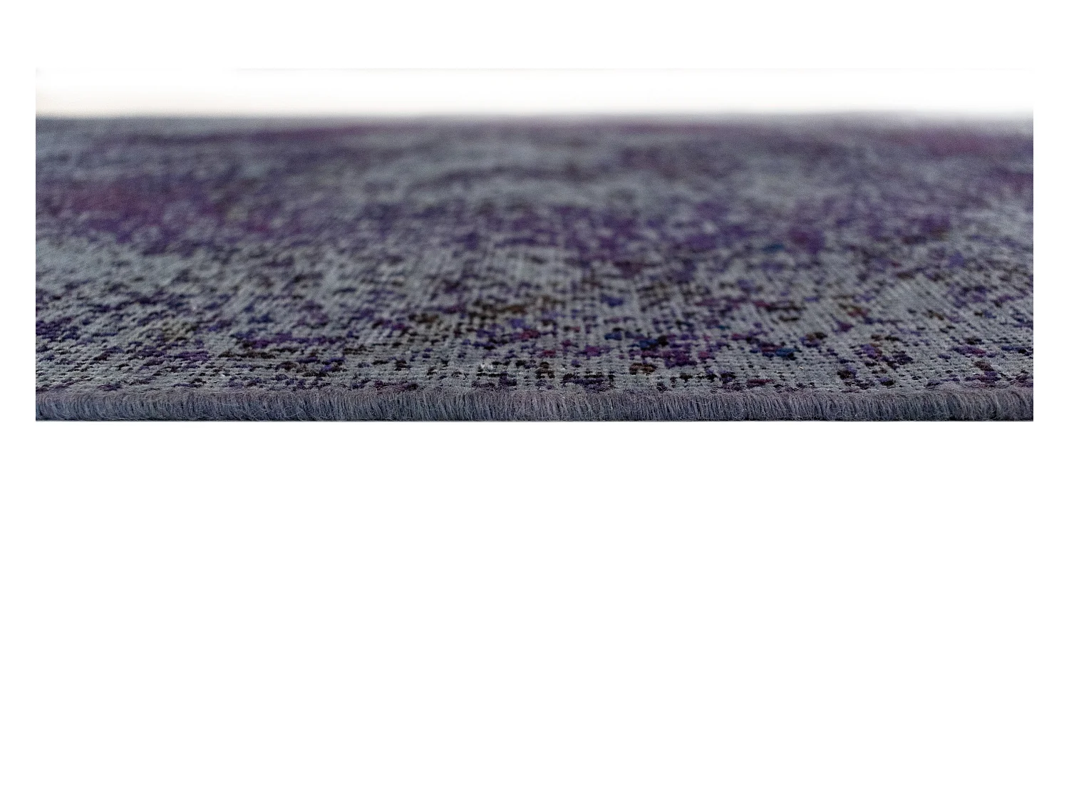 Tapis de laine 128x190 Bleu Vintage Royal