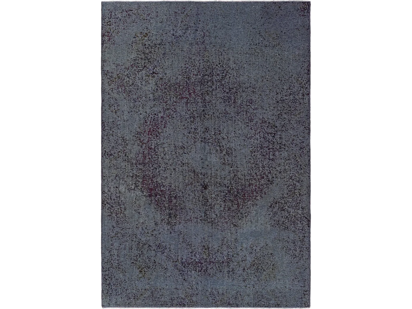 Tapis de laine 128x190 Bleu Vintage Royal