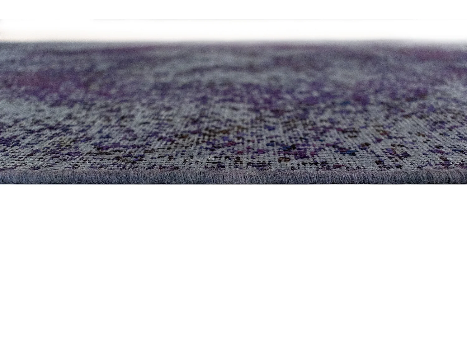 Tapis de laine 128x190 Bleu Vintage Royal