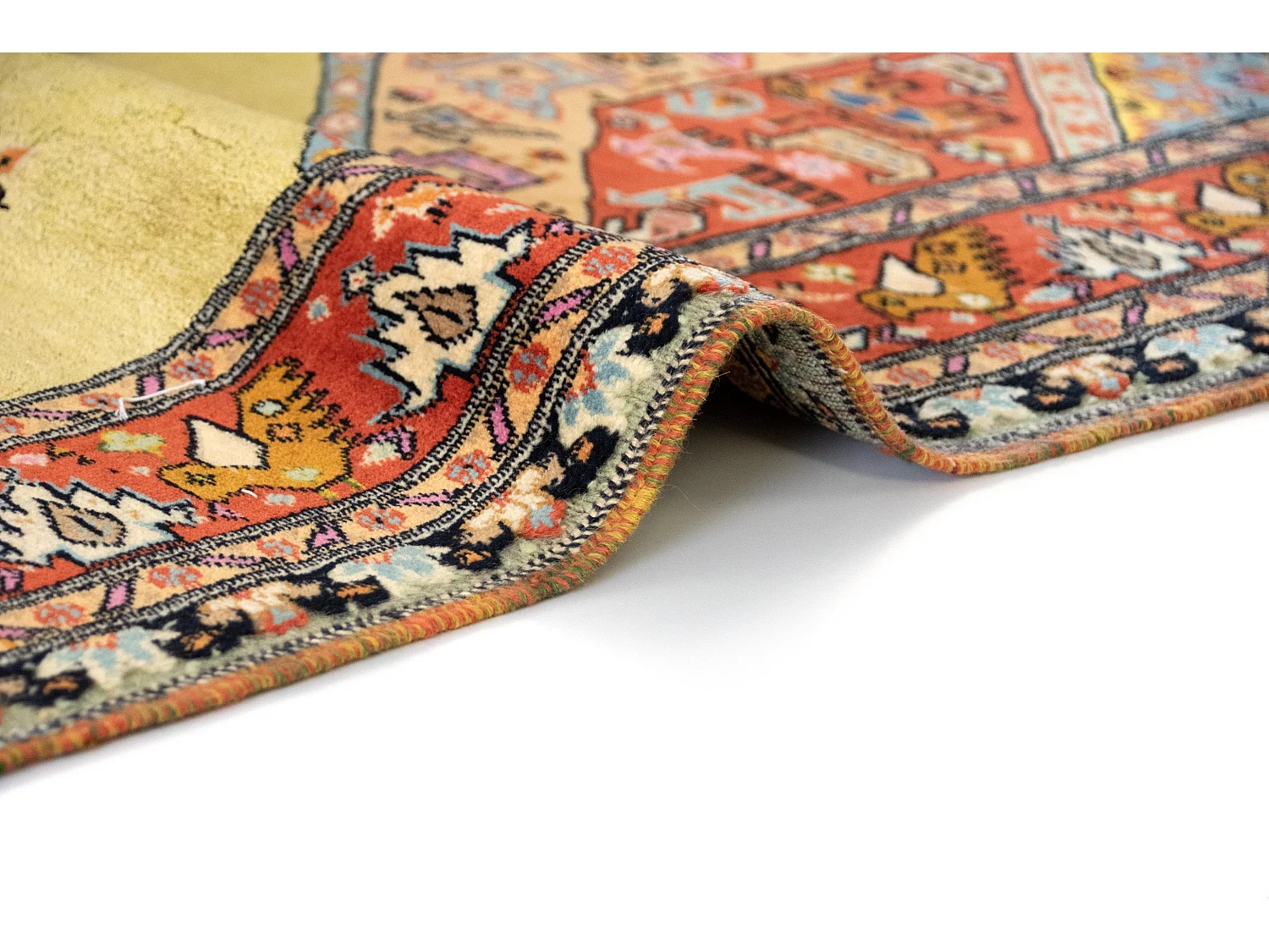 Woltapijt 186x145 Veelkleurig Kashkuli