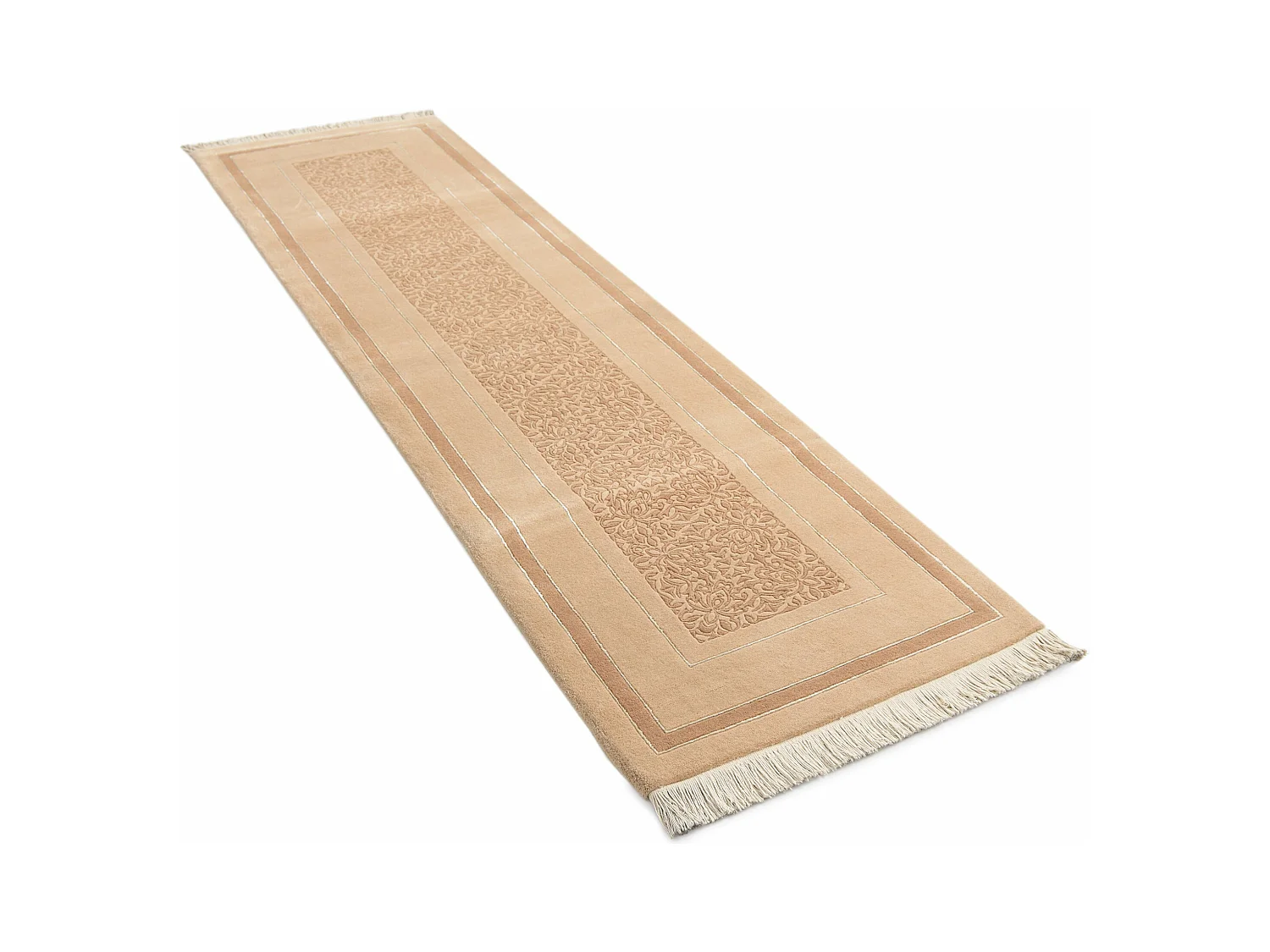 Loper-Woltapijt 302x84 Bruin Darya