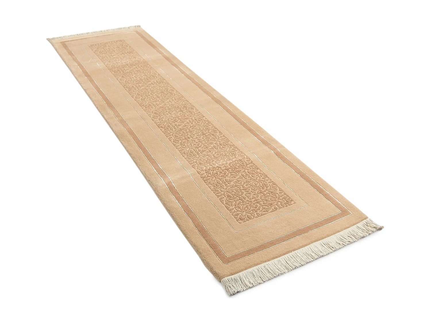 Loper-Woltapijt 302x84 Bruin Darya