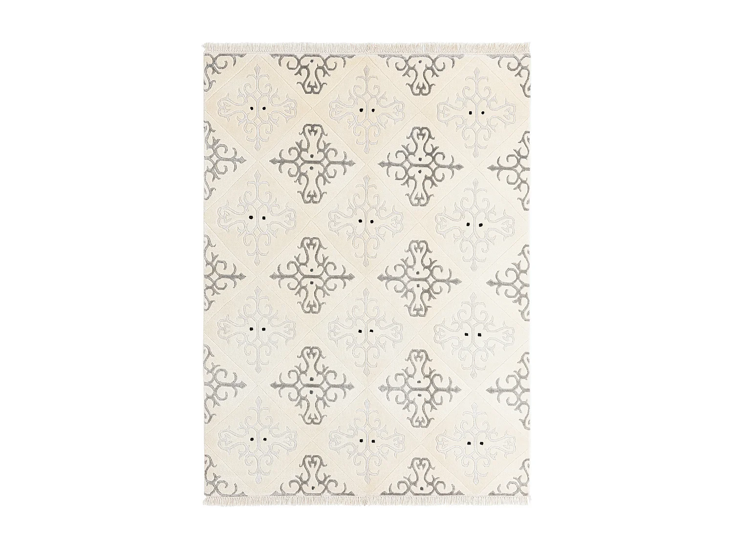 Tapis de laine 152x203 beige Darya