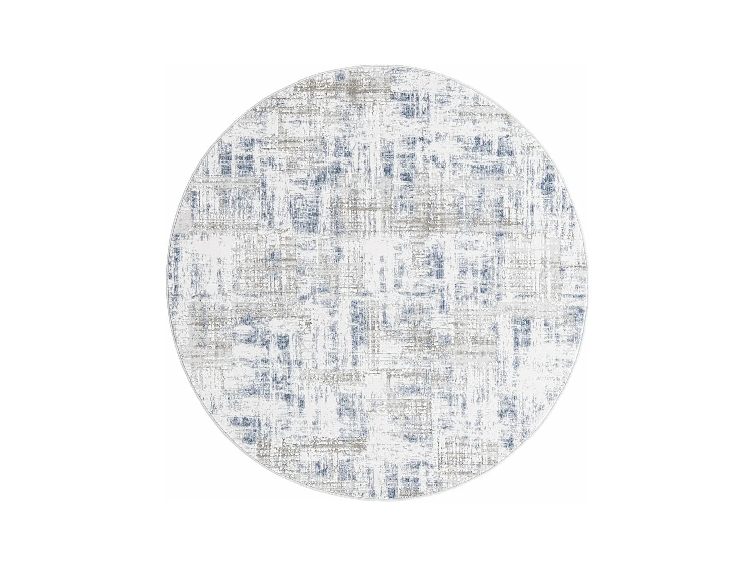 Teppich 125x125 Blau Davos Miracle