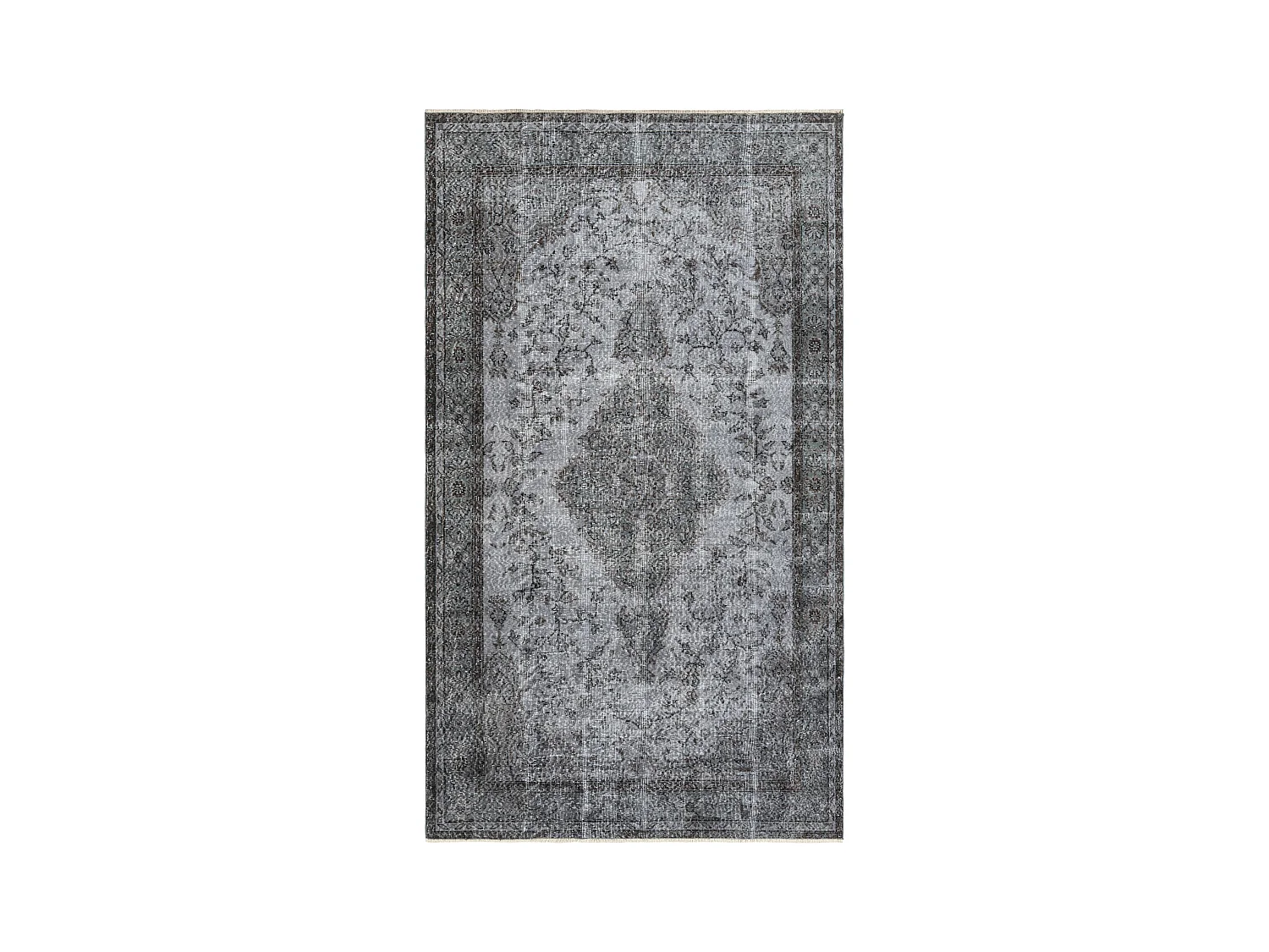 Tapis de laine 168x290 gris Ultra Vintage