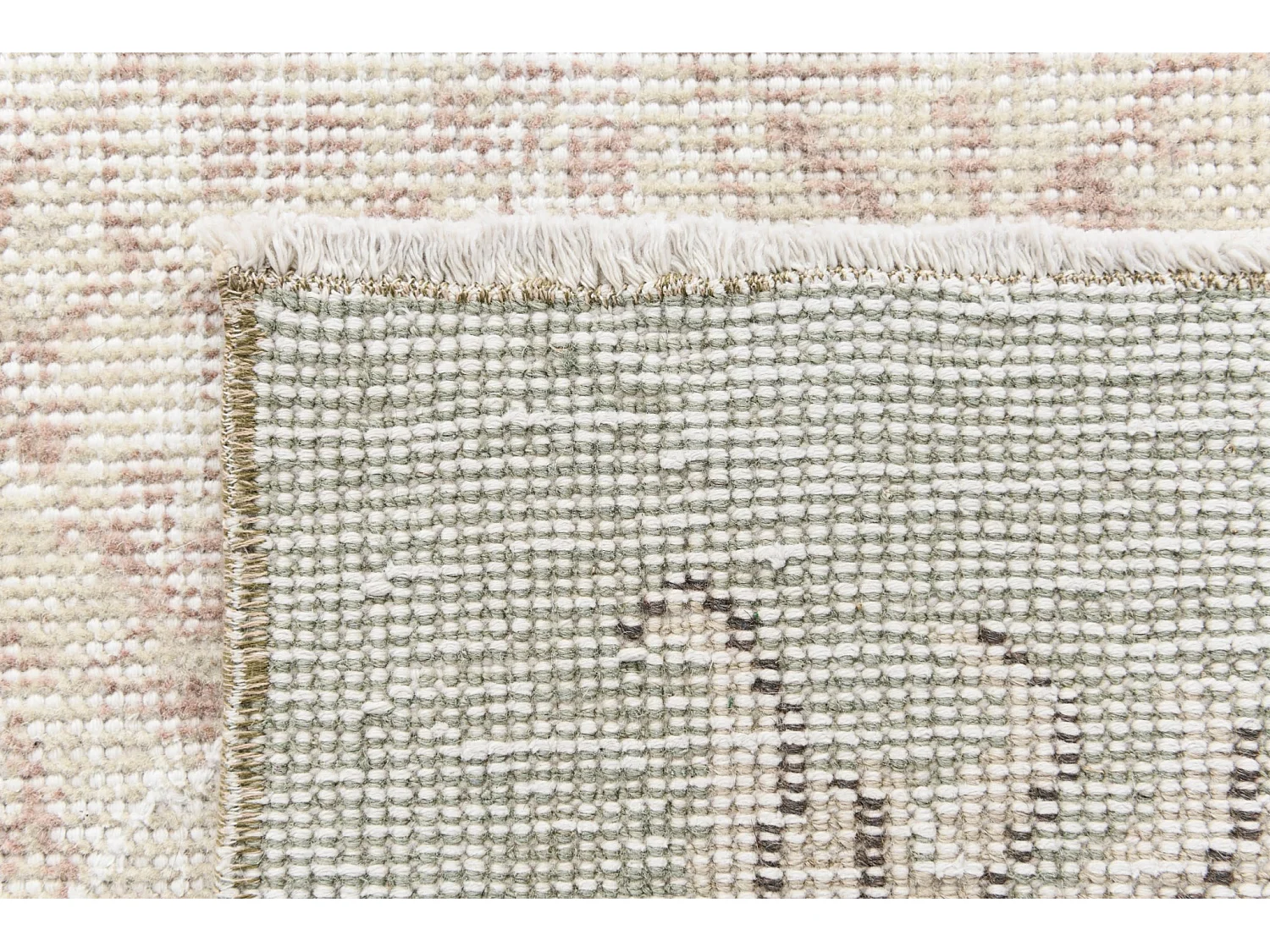 Wollteppich 160x264 Beige Ultra Vintage