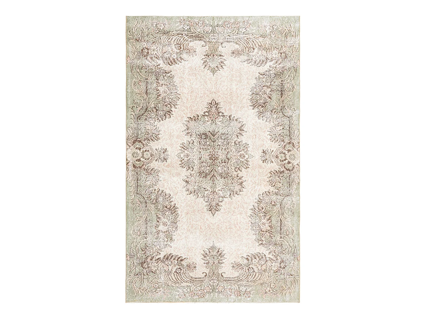 Tapis de laine 160x264 beige Ultra Vintage