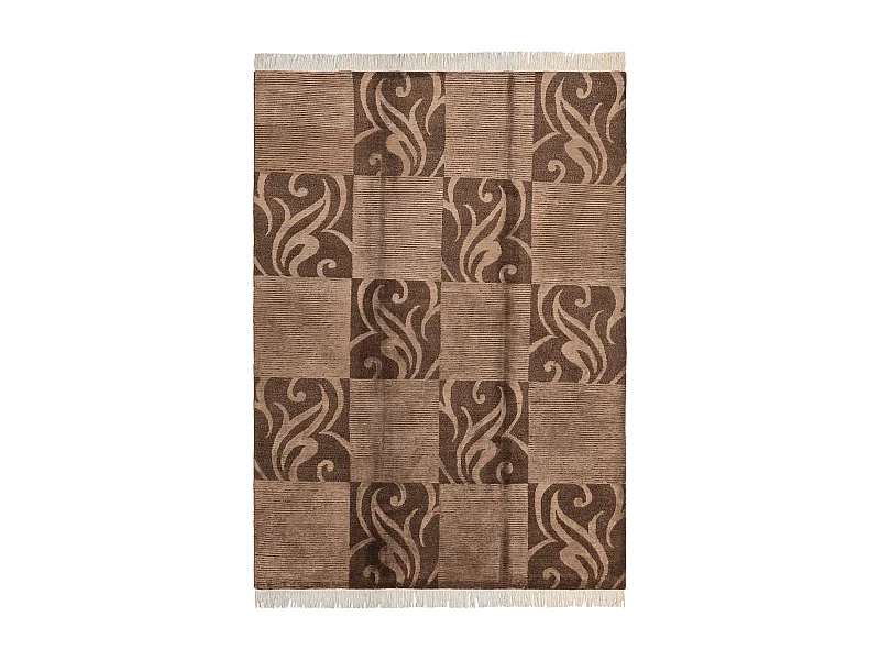 Tapis de laine 173x244 brun Darya