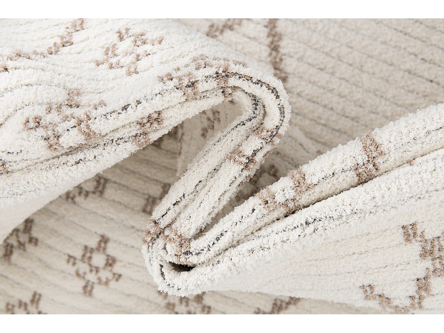 Tapis 240x305 Blanc St. Gallen Folklore