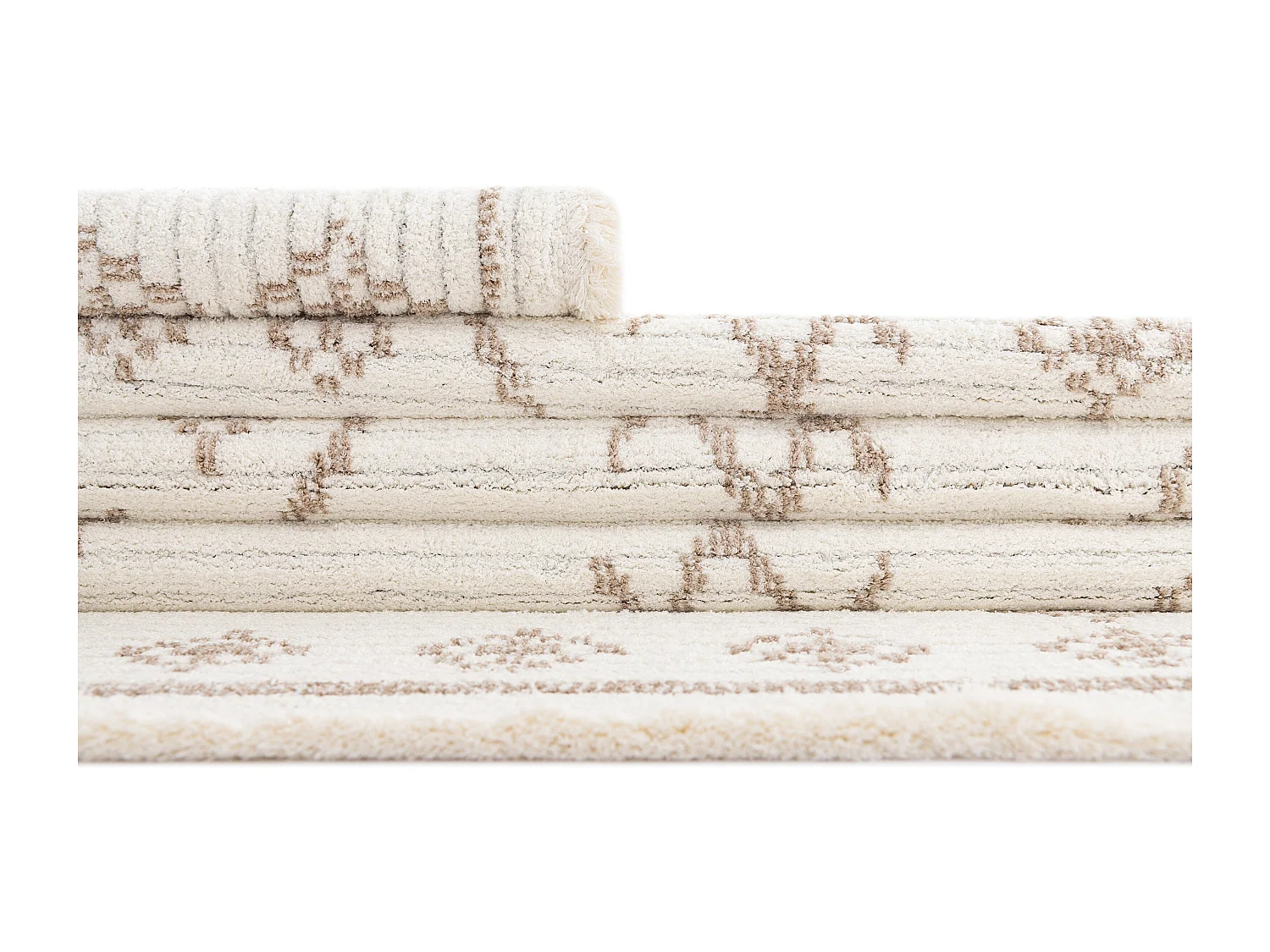 Tapis 240x305 Blanc St. Gallen Folklore