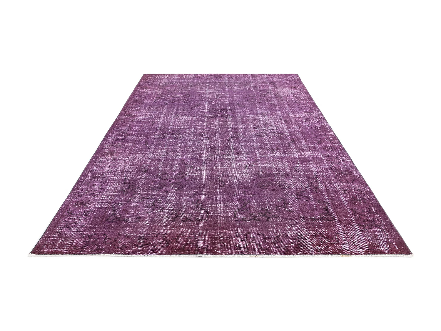 Tapis de laine 185x287 Violet Ultra Vintage
