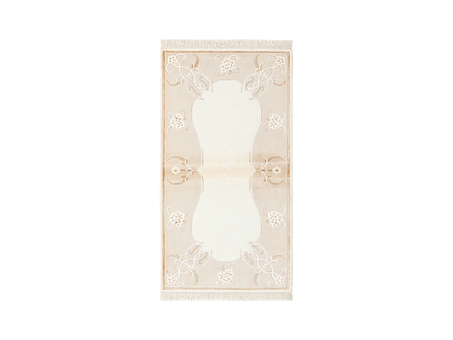 Tapis de laine 84x155 beige Darya