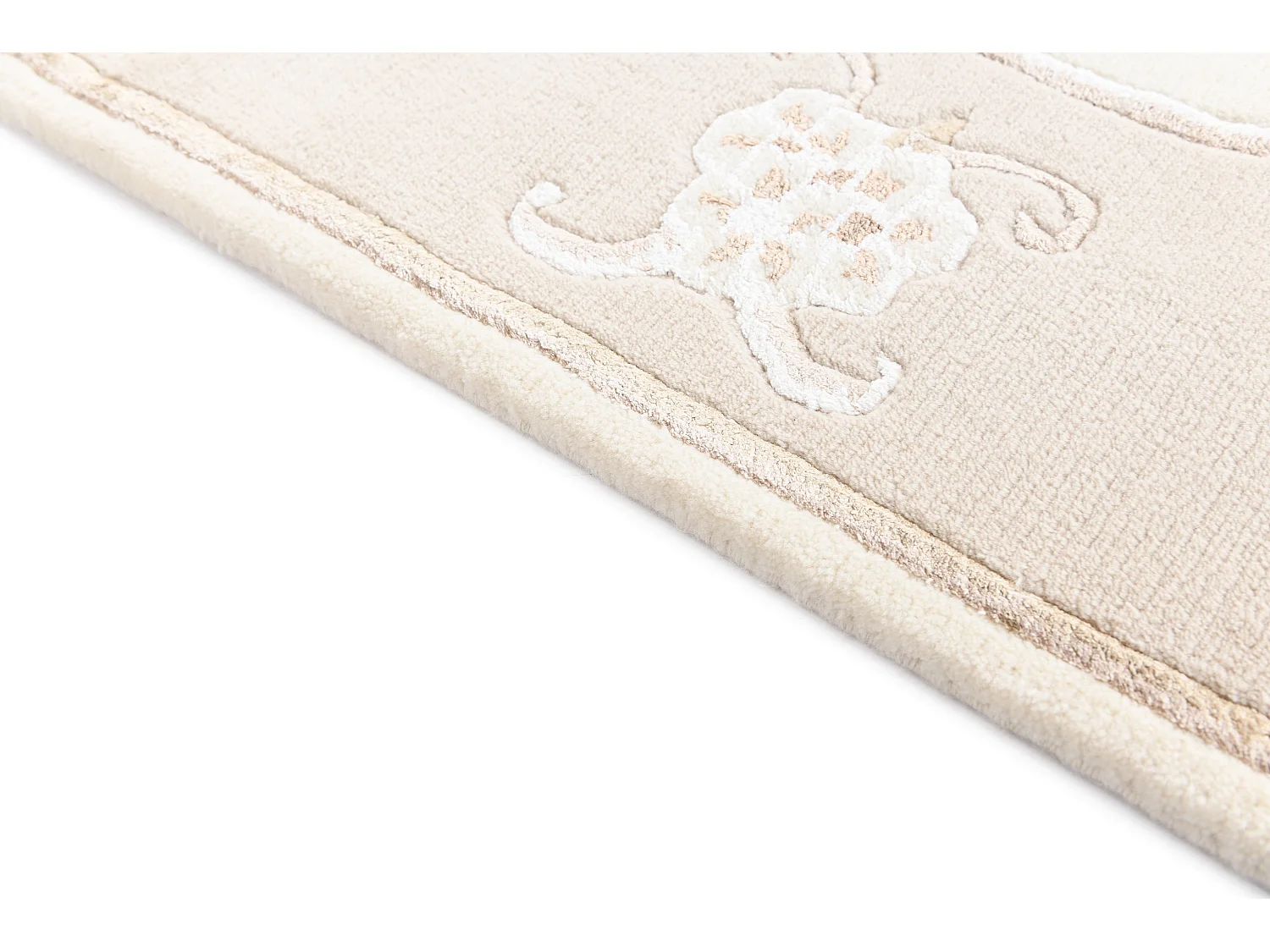 Tapis de laine 84x155 beige Darya