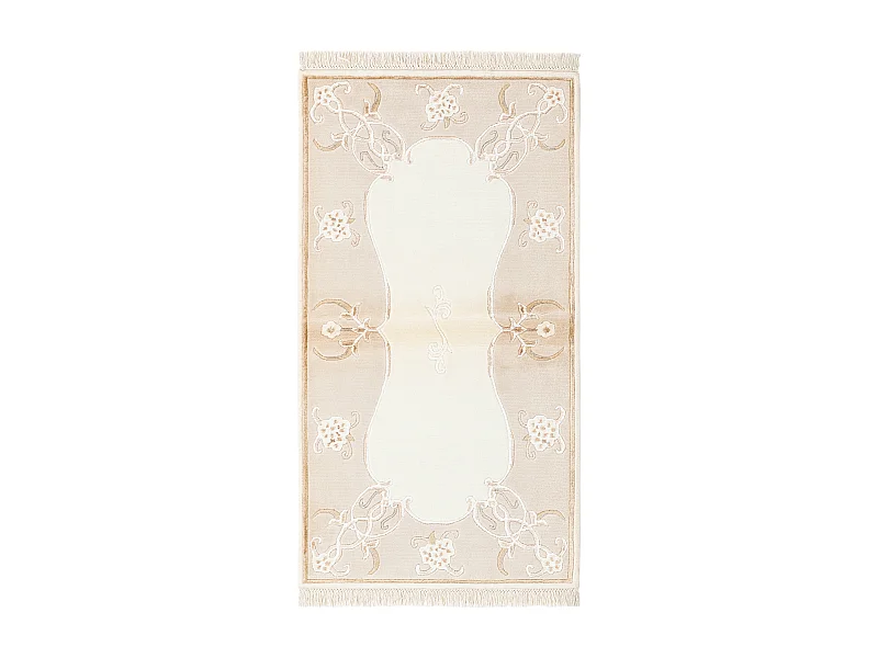 Tapis de laine 84x155 beige Darya