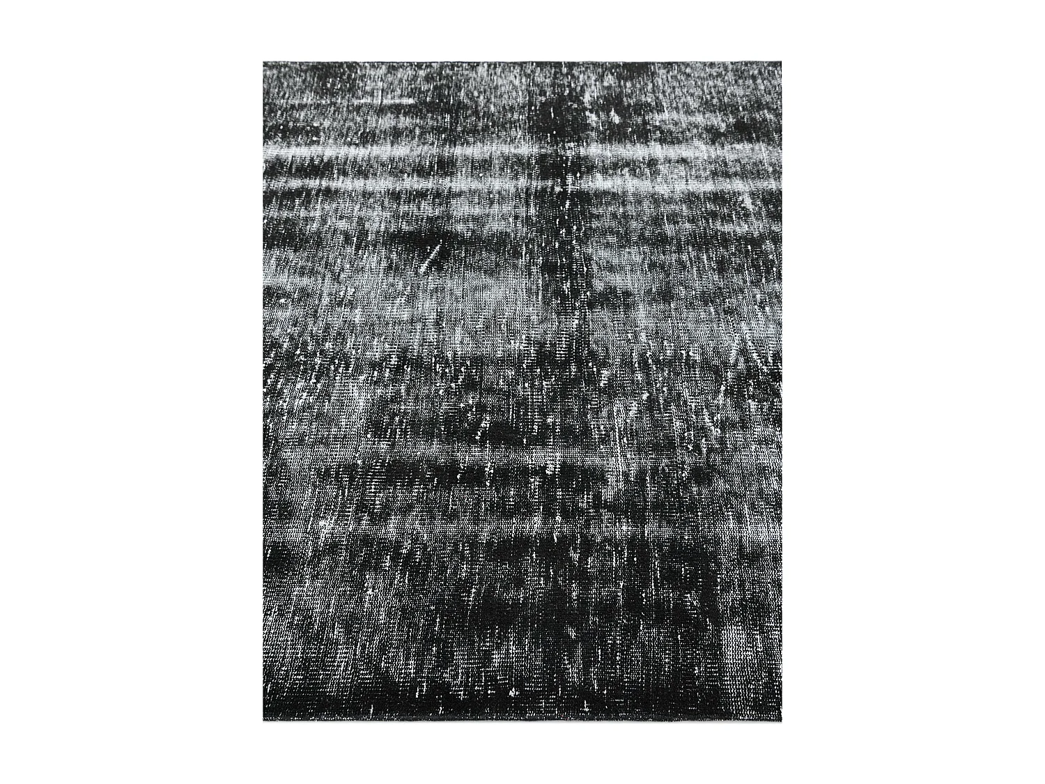 Tappeto in lana 155x279 nero Ultra Vintage