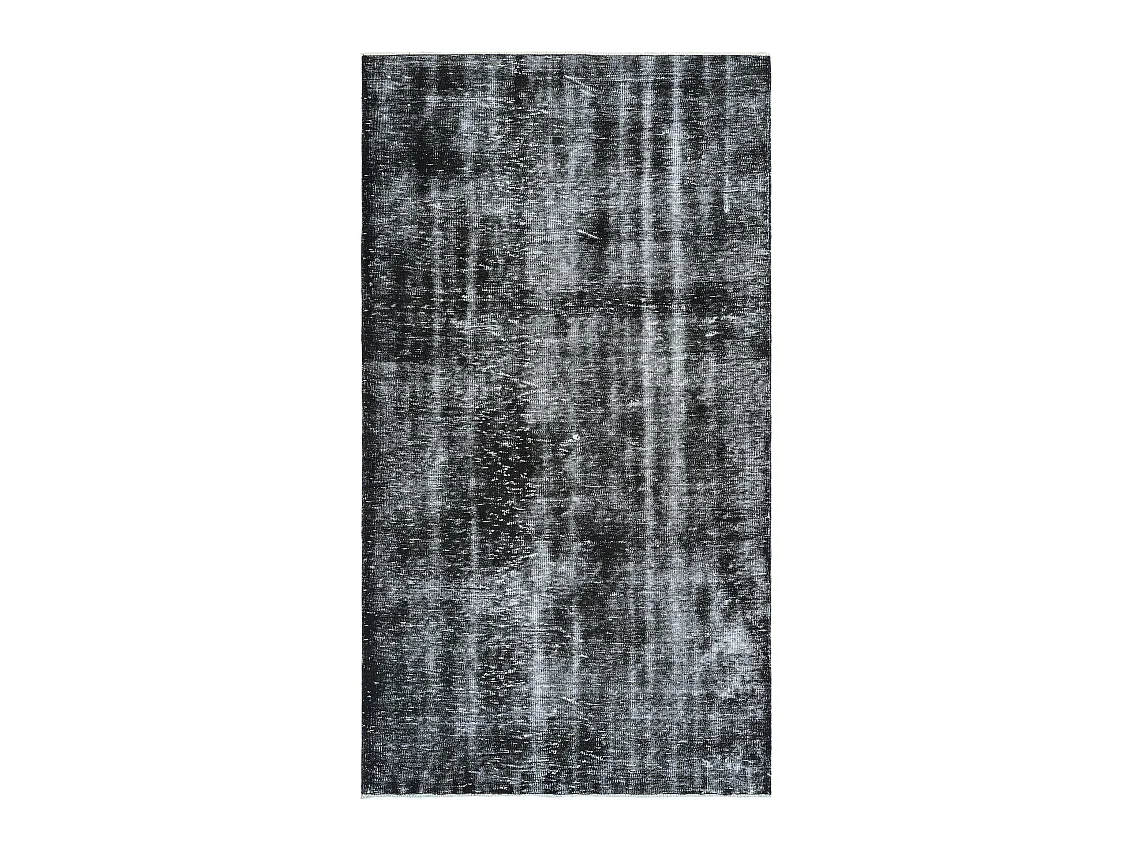 Tapis de laine 155x279 noir Ultra Vintage