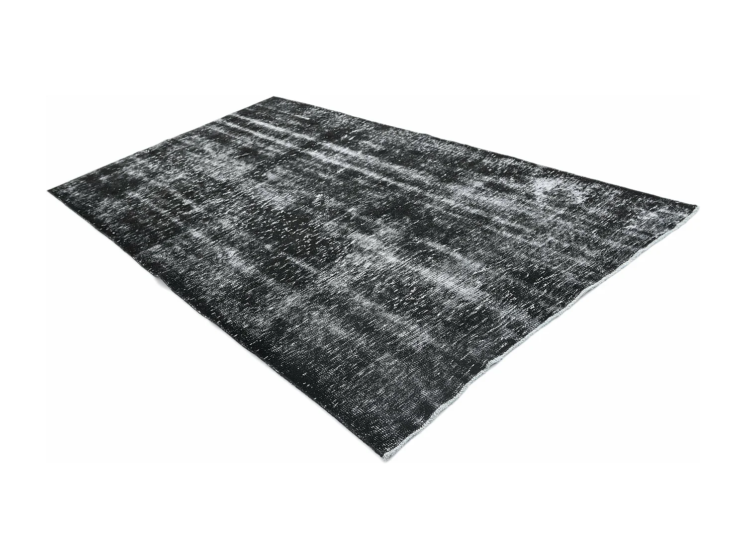 Tapis de laine 155x279 noir Ultra Vintage