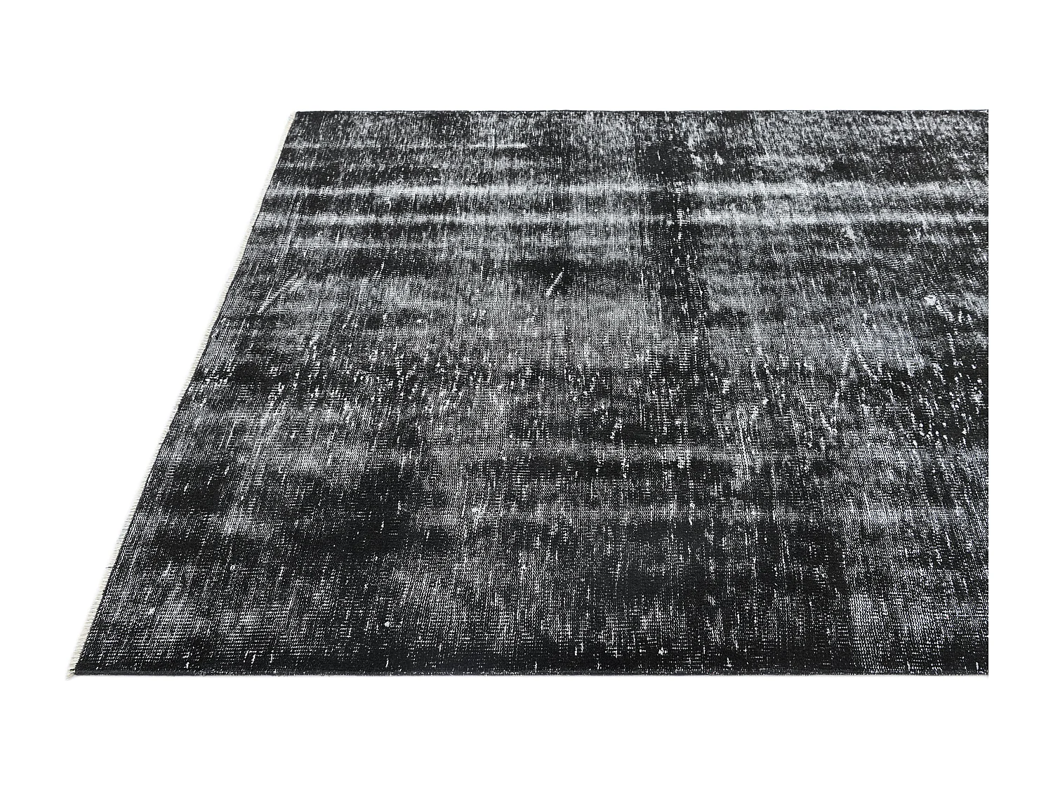 Tapis de laine 155x279 noir Ultra Vintage