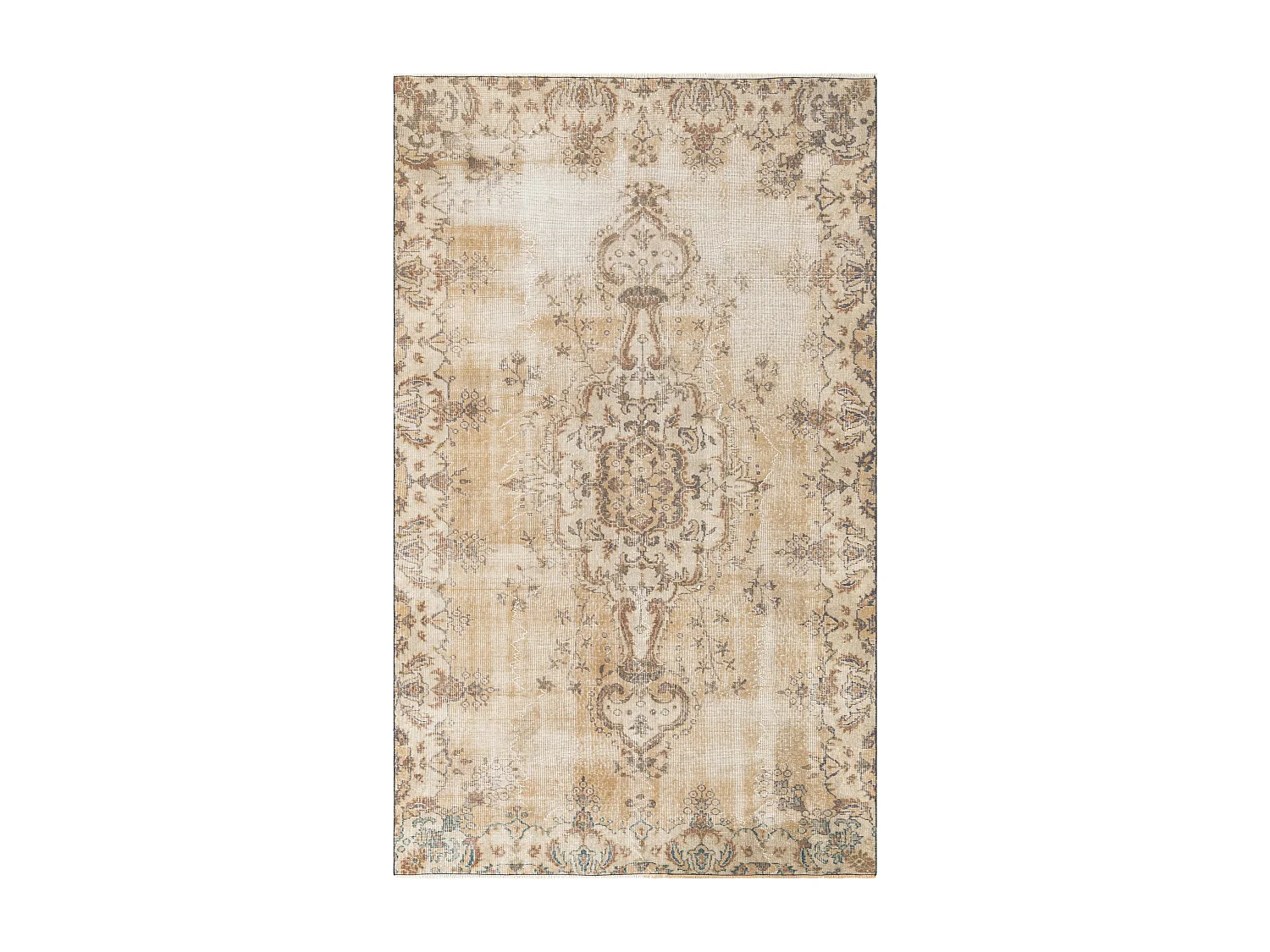 Tappeto in lana 178x282 marrone Ultra Vintage