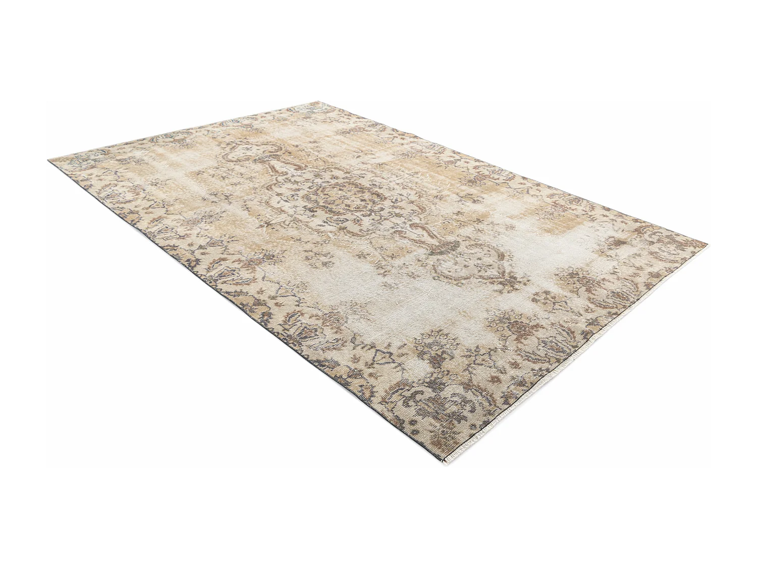 Tappeto in lana 178x282 marrone Ultra Vintage