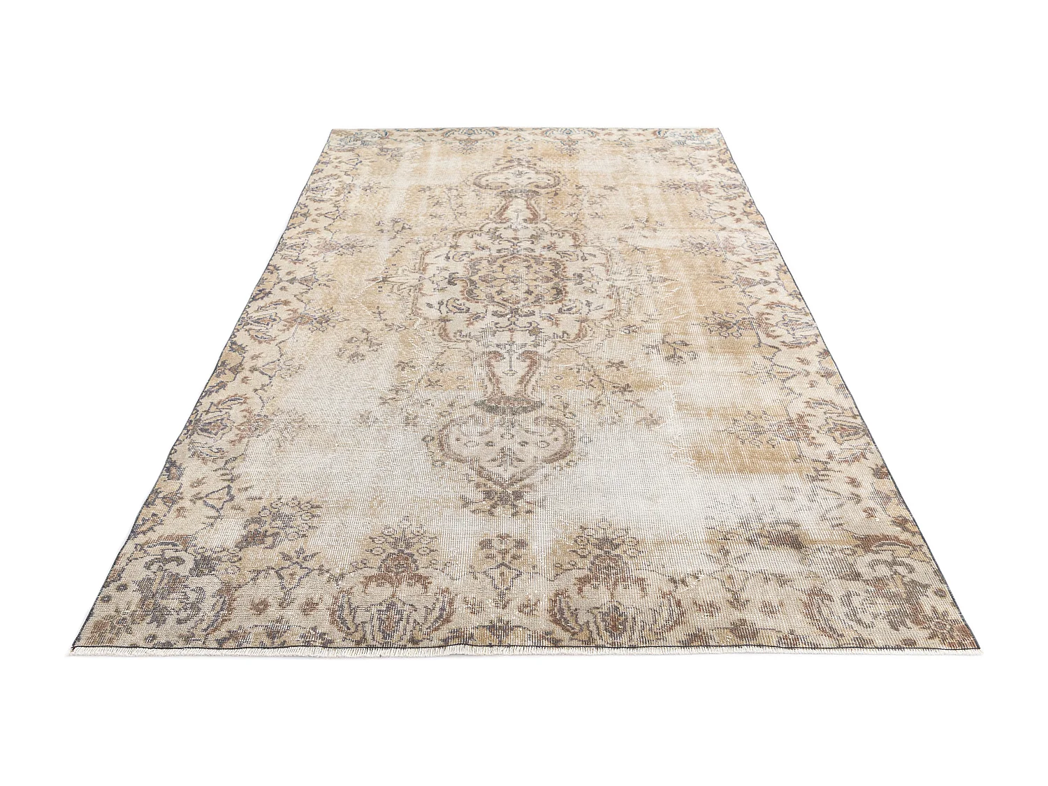 Tappeto in lana 178x282 marrone Ultra Vintage