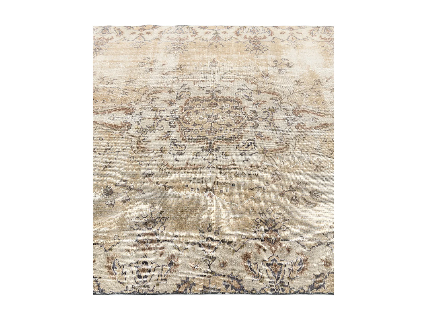 Tappeto in lana 178x282 marrone Ultra Vintage