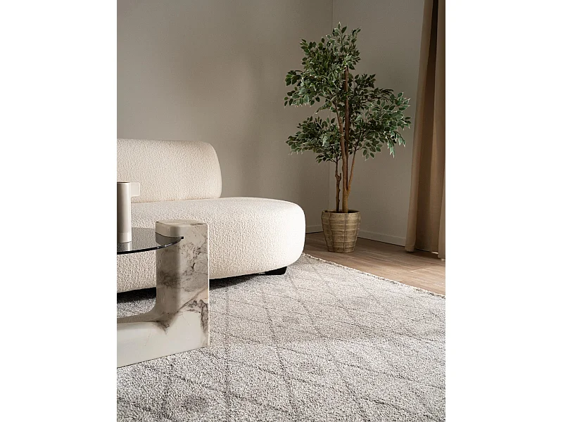 Teppich 125x185 Grau St. Gallen Folklore