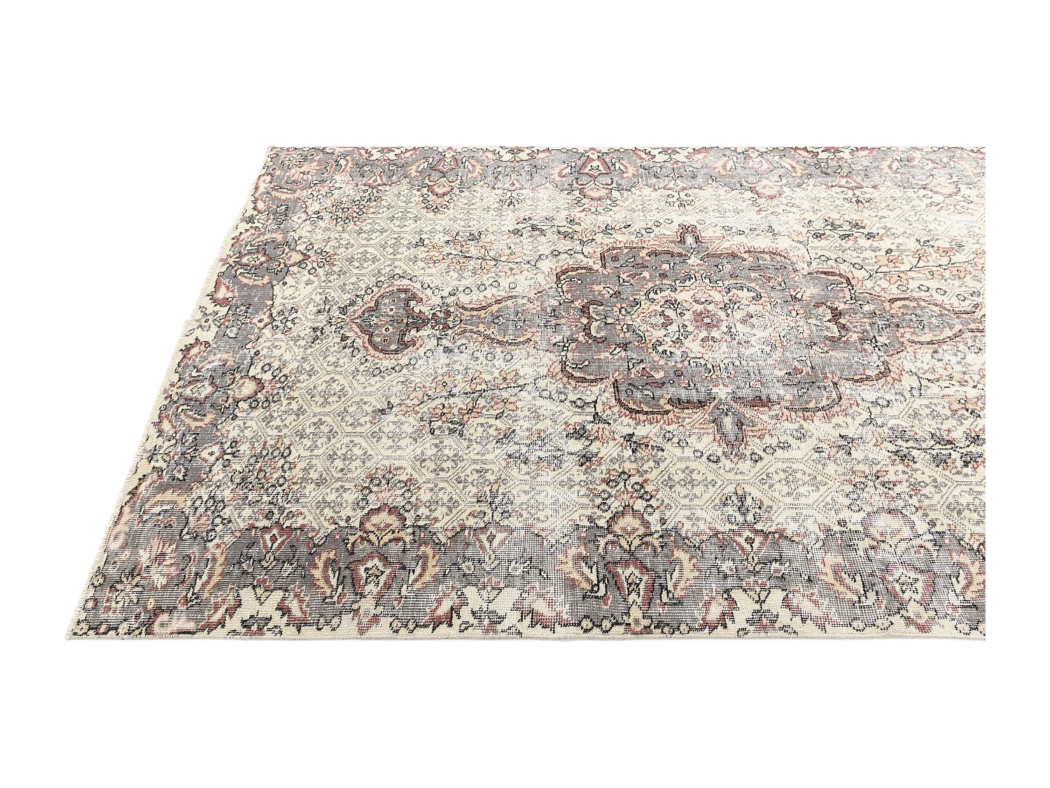 Wollteppich 170x284 Beige Ultra Vintage