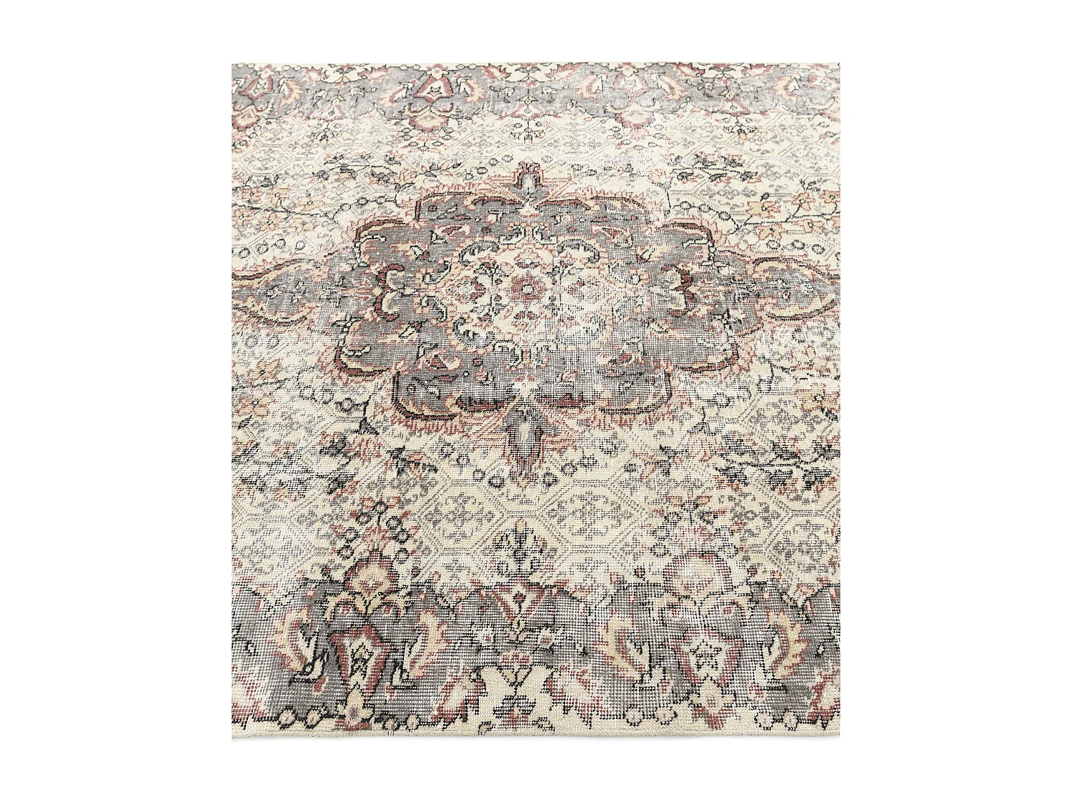 Tappeto in lana 170x284 beige Ultra Vintage