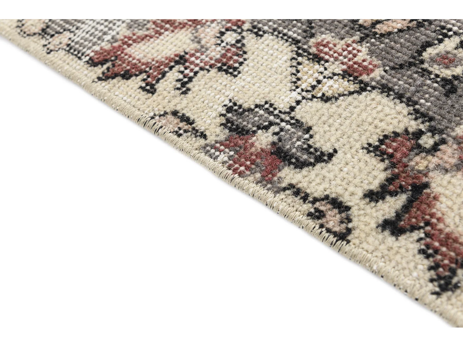 Tappeto in lana 170x284 beige Ultra Vintage