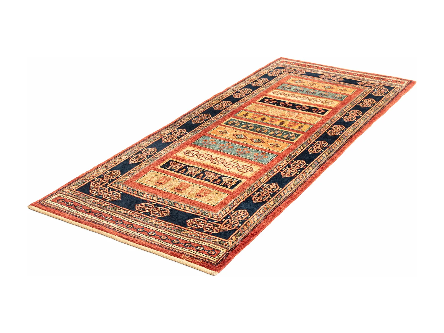 Loper-Woltapijt 209x86 Rood Kashkuli